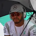Lewis Hamilton (GBR) Mercedes AMG F1 on the drivers parade at Formula One World Championship, Rd16, Malaysian Grand Prix, Race, Sepang, Malaysia, Sunday 2 October 2016. © Sutton Images