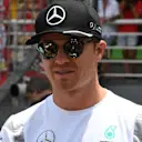 Nico Rosberg (GER) Mercedes AMG F1 on the drivers parade at Formula One World Championship, Rd16, Malaysian Grand Prix, Race, Sepang, Malaysia, Sunday 2 October 2016. © Sutton Images