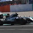 Lewis Hamilton (GBR) Mercedes-Benz F1 W07 Hybrid suffers an engine failure at Formula One World Championship, Rd16, Malaysian Grand Prix, Race,  Sepang, Malaysia, Sunday 2 October 2016. © Sutton Images