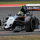 Sergio Perez (MEX) Force India VJM09 at Formula One World Championship, Rd16, Malaysian Grand Prix, Race,  Sepang, Malaysia, Sunday 2 October 2016. © Sutton Images