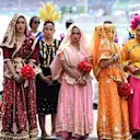 Grid entertainment at Formula One World Championship, Rd16, Malaysian Grand Prix, Race,  Sepang, Malaysia, Sunday 2 October 2016. © Sutton Images