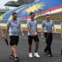 Pascal Wehrlein (GER) Manor Racing walks the track at Formula One World Championship, Rd16, Malaysian Grand Prix, Preparations, Sepang, Malaysia, Thursday 29 September 2016. © Sutton Images