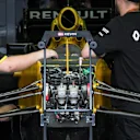 Renault Sport F1 Team RS16 chassis and front suspension at Formula One World Championship, Rd16, Malaysian Grand Prix, Preparations, Sepang, Malaysia, Thursday 29 September 2016. © Sutton Images
