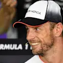 Jenson Button (GBR) McLaren in the Press Conference at Formula One World Championship, Rd16, Malaysian Grand Prix, Preparations, Sepang, Malaysia, Thursday 29 September 2016. © Sutton Images