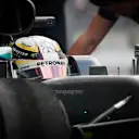 Lewis Hamilton (GBR) Mercedes-Benz F1 W07 Hybrid at Formula One World Championship, Rd19, Mexican Grand Prix, Practice, Circuit Hermanos Rodriguez, Mexico City, Mexico, Friday 28 October 2016. © Sutton Images