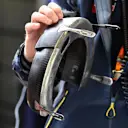 Paul Monaghan (GBR) Red Bull Racing Chief Engineer and Red Bull Racing RB12 brake detail at Formula One World Championship, Rd19, Mexican Grand Prix, Practice, Circuit Hermanos Rodriguez, Mexico City, Mexico, Friday 28 October 2016. © Sutton Images