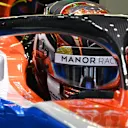 Manor Racing MRT05 with halo at Formula One World Championship, Rd19, Mexican Grand Prix, Practice, Circuit Hermanos Rodriguez, Mexico City, Mexico, Friday 28 October 2016. © Sutton Images