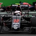 Jenson Button (GBR) McLaren MP4-31 at Formula One World Championship, Rd19, Mexican Grand Prix, Practice, Circuit Hermanos Rodriguez, Mexico City, Mexico, Friday 28 October 2016. © Sutton Images