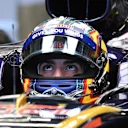 Carlos Sainz (ESP) Scuderia Toro Rosso STR11 at Formula One World Championship, Rd19, Mexican Grand Prix, Qualifying, Circuit Hermanos Rodriguez, Mexico City, Mexico, Saturday 29 October 2016. © Sutton Images