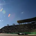 Lewis Hamilton (GBR) Mercedes-Benz F1 W07 Hybrid at Formula One World Championship, Rd19, Mexican Grand Prix, Qualifying, Circuit Hermanos Rodriguez, Mexico City, Mexico, Saturday 29 October 2016. © Sutton Images