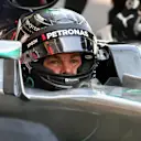 Nico Rosberg (GER) Mercedes-Benz F1 W07 Hybrid at Formula One World Championship, Rd19, Mexican Grand Prix, Qualifying, Circuit Hermanos Rodriguez, Mexico City, Mexico, Saturday 29 October 2016. © Sutton Images