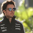 Sergio Perez (MEX) Force India at Formula One World Championship, Rd19, Mexican Grand Prix, Practice, Circuit Hermanos Rodriguez, Mexico City, Mexico, Friday 28 October 2016. © Sutton Images