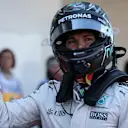 Nico Rosberg (GER) Mercedes AMG F1 celebrates in parc ferme at Formula One World Championship, Rd19, Mexican Grand Prix, Qualifying, Circuit Hermanos Rodriguez, Mexico City, Mexico, Saturday 29 October 2016. © Sutton Images