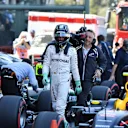 Nico Rosberg (GER) Mercedes AMG F1 celebrates in parc ferme at Formula One World Championship, Rd19, Mexican Grand Prix, Qualifying, Circuit Hermanos Rodriguez, Mexico City, Mexico, Saturday 29 October 2016. © Sutton Images