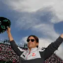 Esteban Gutierrez (MEX) Haas F1 with sombrero hat on the drivers parade at Formula One World Championship, Rd19, Mexican Grand Prix, Race, Circuit Hermanos Rodriguez, Mexico City, Mexico, Sunday 30 October 2016. © Sutton Images