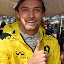 Jolyon Palmer (GBR) Renault Sport F1 Team on the drivers parade at Formula One World Championship, Rd19, Mexican Grand Prix, Race, Circuit Hermanos Rodriguez, Mexico City, Mexico, Sunday 30 October 2016. © Sutton Images