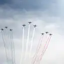 Flypast at Formula One World Championship, Rd19, Mexican Grand Prix, Race, Circuit Hermanos Rodriguez, Mexico City, Mexico, Sunday 30 October 2016. © Sutton Images