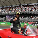 Felipe Nasr (BRA) Sauber on the drivers parade at Formula One World Championship, Rd19, Mexican Grand Prix, Race, Circuit Hermanos Rodriguez, Mexico City, Mexico, Sunday 30 October 2016. © Sutton Images