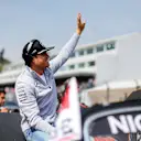 Nico Rosberg (GER) Mercedes AMG F1 on the drivers parade at Formula One World Championship, Rd19, Mexican Grand Prix, Race, Circuit Hermanos Rodriguez, Mexico City, Mexico, Sunday 30 October 2016. © Sutton Images