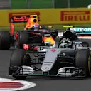 Nico Rosberg (GER) Mercedes-Benz F1 W07 Hybrid leads Max Verstappen (NED) Red Bull Racing RB12 at Formula One World Championship, Rd19, Mexican Grand Prix, Race, Circuit Hermanos Rodriguez, Mexico City, Mexico, Sunday 30 October 2016. © Sutton Images