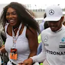 Race winner Lewis Hamilton (GBR) Mercedes AMG F1 celebrates with Serena Williams (USA) Tennis Player at Formula One World Championship, Rd19, Mexican Grand Prix, Race, Circuit Hermanos Rodriguez, Mexico City, Mexico, Sunday 30 October 2016. © Sutton Images