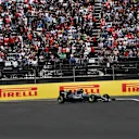 Lewis Hamilton (GBR) Mercedes-Benz F1 W07 Hybrid runs wide at the start of the race at Formula One World Championship, Rd19, Mexican Grand Prix, Race, Circuit Hermanos Rodriguez, Mexico City, Mexico, Sunday 30 October 2016. © Sutton Images