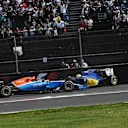 Pascal Wehrlein (GER) Manor Racing MRT05 and Marcus Ericsson (SWE) Sauber C35 crash on lap one at Formula One World Championship, Rd19, Mexican Grand Prix, Race, Circuit Hermanos Rodriguez, Mexico City, Mexico, Sunday 30 October 2016. © Sutton Images