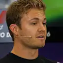 Nico Rosberg (GER) Mercedes AMG F1 in the Press Conference at Formula One World Championship, Rd19, Mexican Grand Prix, Preparations, Circuit Hermanos Rodriguez, Mexico City, Mexico, Thursday 27 October 2016. © Sutton Images