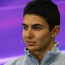 Esteban Ocon (FRA) Manor Racing in the Press Conference at Formula One World Championship, Rd19, Mexican Grand Prix, Preparations, Circuit Hermanos Rodriguez, Mexico City, Mexico, Thursday 27 October 2016. © Sutton Images