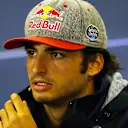 Carlos Sainz jr (ESP) Scuderia Toro Rosso in the Press Conference at Formula One World Championship, Rd19, Mexican Grand Prix, Preparations, Circuit Hermanos Rodriguez, Mexico City, Mexico, Thursday 27 October 2016. © Sutton Images