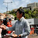 Rio Haryanto (IDN) Manor Racing signs autographs for the fans at Formula One World Championship, Rd6, Monaco Grand Prix, Monte-Carlo, Monaco, Friday 27 May 2016. © Sutton Images