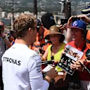 Nico Rosberg (GER) Mercedes AMG F1 signs autographs for the fans at Formula One World Championship, Rd6, Monaco Grand Prix, Monte-Carlo, Monaco, Friday 27 May 2016. © Sutton Images