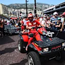 Ferrari mechanics on a quad bike at Formula One World Championship, Rd6, Monaco Grand Prix, Monte-Carlo, Monaco, Friday 27 May 2016. © Sutton Images