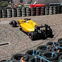 Kevin Magnussen (DEN) Renault Sport F1 Team RS16 spins out at Formula One World Championship, Rd6, Monaco Grand Prix, Qualifying, Monte-Carlo, Monaco, Saturday 28 May 2016. © Sutton Images