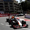 Pole sitter Daniel Ricciardo (AUS) Red Bull Racing RB12 celebrates in Q3 at Formula One World Championship, Rd6, Monaco Grand Prix, Qualifying, Monte-Carlo, Monaco, Saturday 28 May 2016. © Sutton Images
