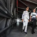 Jenson Button (GBR) McLaren and trainer Mike Collier (GBR) at Formula One World Championship, Rd6, Monaco Grand Prix, Qualifying, Monte-Carlo, Monaco, Saturday 28 May 2016. © Sutton Images