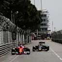 Kimi Raikkonen (FIN) Ferrari SF16-H and Daniil Kvyat (RUS) Scuderia Toro Rosso STR11 at Formula One World Championship, Rd6, Monaco Grand Prix, Qualifying, Monte-Carlo, Monaco, Saturday 28 May 2016. © Sutton Images