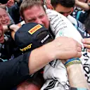 Race winner Lewis Hamilton (GBR) Mercedes AMG F1 celebrates in parc ferme at Formula One World Championship, Rd6, Monaco Grand Prix, Race, Monte-Carlo, Monaco, Sunday 29 May 2016. © Sutton Images