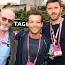 Liam Cunningham (IRL) Actor, Louis Tomlinson (GBR) Singer and Michael Carrick (GBR) Footballer at Formula One World Championship, Rd6, Monaco Grand Prix, Race, Monte-Carlo, Monaco, Sunday 29 May 2016. © Sutton Images