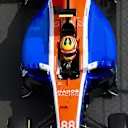 Rio Haryanto (IDN) Manor Racing MRT05 at Formula One World Championship, Rd6, Monaco Grand Prix, Practice, Monte-Carlo, Monaco, Thursday 26 May 2016. © Sutton Images