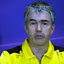 Nick Chester (GBR) Renault Sport F1 Team Technical Director in the Press Conference at Formula One World Championship, Rd6, Monaco Grand Prix, Practice, Monte-Carlo, Monaco, Thursday 26 May 2016. © Sutton Images