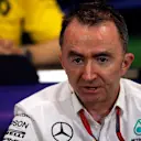 Paddy Lowe (GBR) Mercedes AMG F1 Executive Director (Technical) in the Press Conference at Formula One World Championship, Rd6, Monaco Grand Prix, Practice, Monte-Carlo, Monaco, Thursday 26 May 2016. © Sutton Images