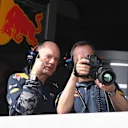 Adrian Newey (GBR) Red Bull Racing and Paul Monaghan (GBR) Red Bull Racing Chief Engineer with camera at Formula One World Championship, Rd6, Monaco Grand Prix, Practice, Monte-Carlo, Monaco, Thursday 26 May 2016. © Sutton Images