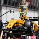 The car of Jolyon Palmer (GBR) Renault Sport F1 Team RS16 is recovered after FP1 at Formula One World Championship, Rd6, Monaco Grand Prix, Practice, Monte-Carlo, Monaco, Thursday 26 May 2016. © Sutton Images