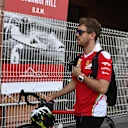 Sebastian Vettel (GER) Ferrari and bike at Formula One World Championship, Rd6, Monaco Grand Prix, Preparations, Monte-Carlo, Monaco, Wednesday 25 May 2016. © Sutton Images