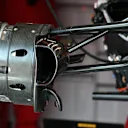 Ferrari SF16-H front wheel hub and brake duct at Formula One World Championship, Rd6, Monaco Grand Prix, Preparations, Monte-Carlo, Monaco, Wednesday 25 May 2016. © Sutton Images