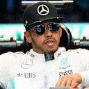 Lewis Hamilton (GBR) Mercedes-Benz F1 W07 Hybrid at Formula One World Championship, Rd6, Monaco Grand Prix, Preparations, Monte-Carlo, Monaco, Wednesday 25 May 2016. © Sutton Images