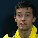 Jolyon Palmer (GBR) Renault Sport F1 Team in the Press Conference at Formula One World Championship, Rd6, Monaco Grand Prix, Preparations, Monte-Carlo, Monaco, Wednesday 25 May 2016. © Sutton Images