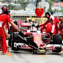 Sebastian Vettel (GER) Ferrari SF16-H at Formula One World Championship, Rd4, Russian Grand Prix, Practice, Sochi Autodrom, Sochi, Krasnodar Krai, Russia, Friday 29 April 2016. © Sutton Motorsport Images