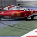 Sebastian Vettel (GER) Ferrari SF16-H spins at Formula One World Championship, Rd4, Russian Grand Prix, Practice, Sochi Autodrom, Sochi, Krasnodar Krai, Russia, Friday 29 April 2016. © Sutton Motorsport Images